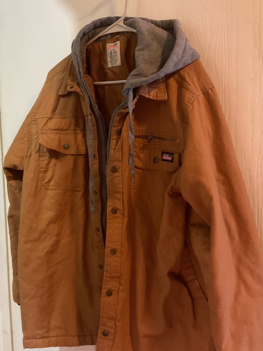 Dickies Jacket Size Large With Hood NWOT